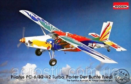 Pilatus PC-6/B2-H2 Turbo Porter Der Bunte Fredi 1/48 RODEN 444