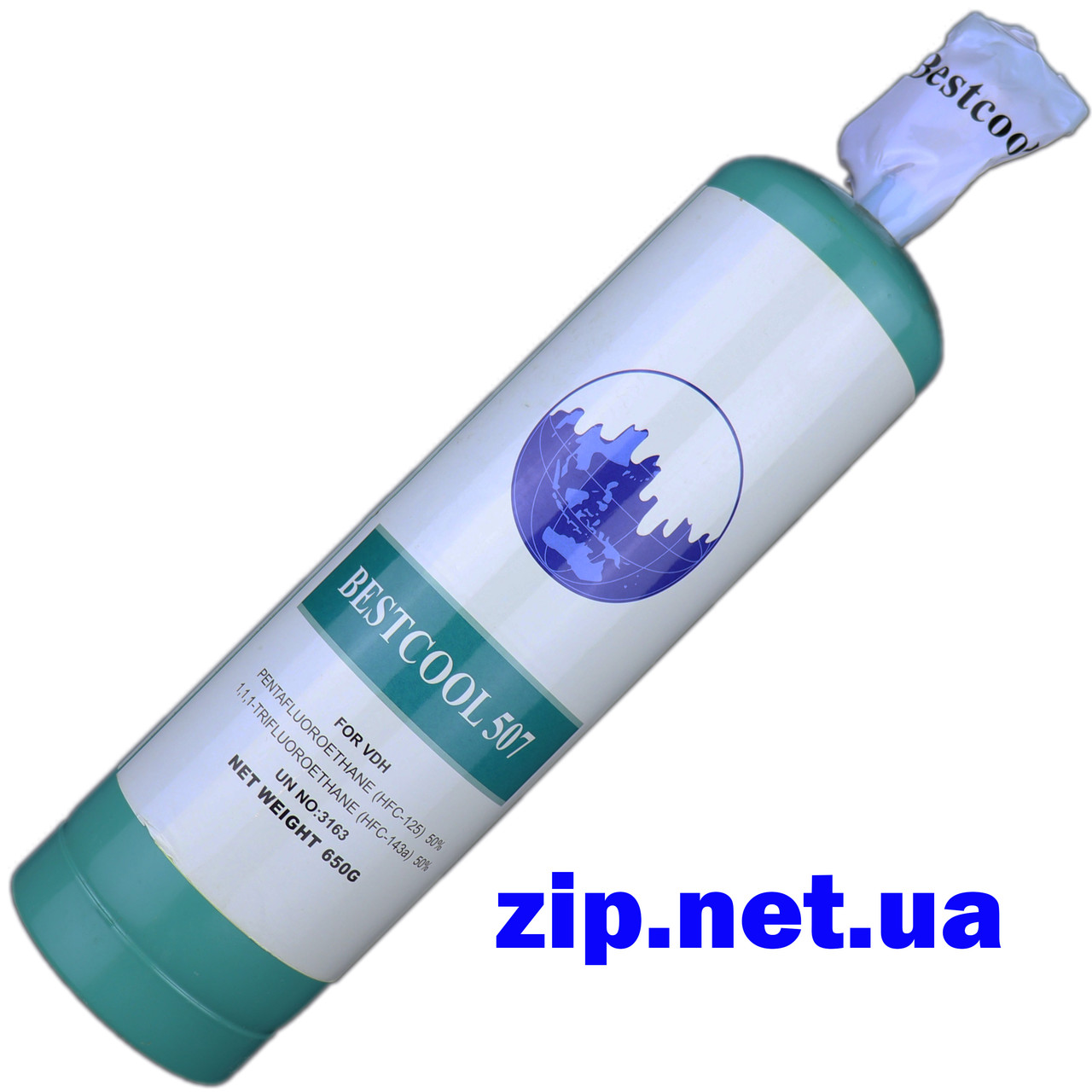 Фреон R-507, 650 грам, з краном