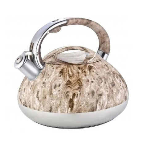 Чайник зі свистком Edenberg EB-1959 3л з капсульним дном Beige GQ-53, фото 1