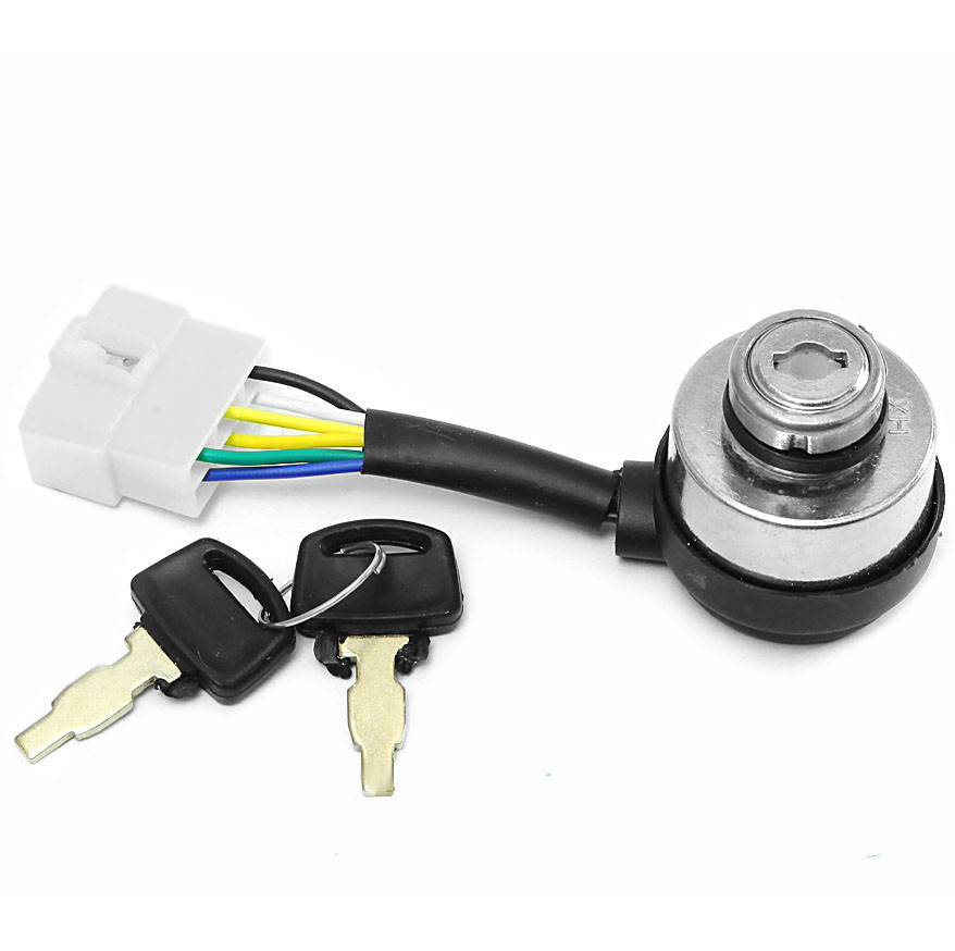 Ключ стартера бензогенератора Forte FG6500 (5 кВт. 6 контактів)