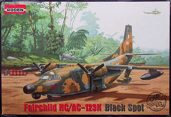 Fairchild NC/AC-123K Black Spot 1/72 RODEN 058