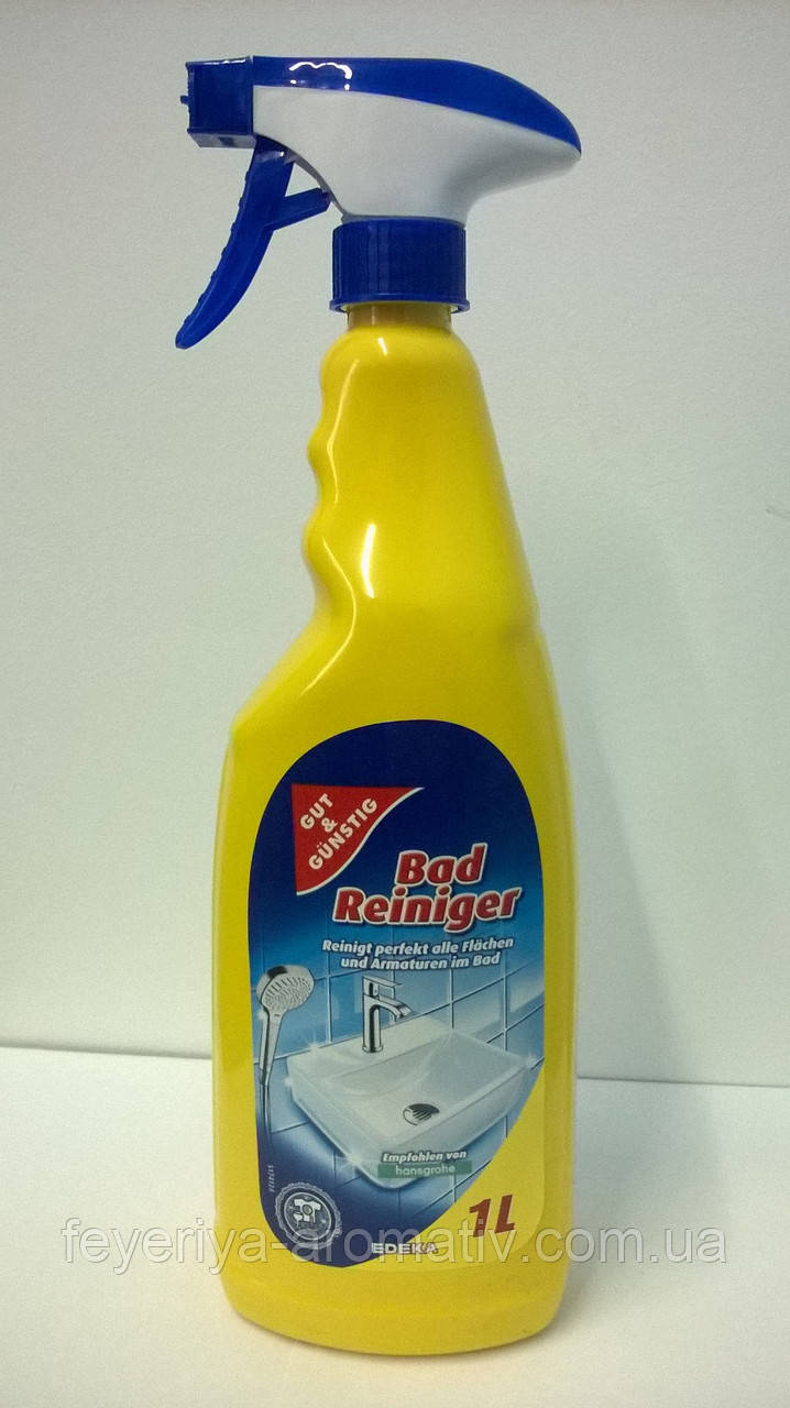 Спрей от налета в ванной Bad Reiniger 1л: продажа, цена в Луцке. Моющие ...