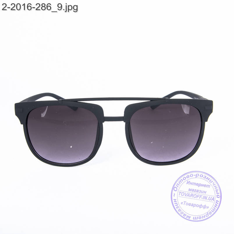Сонцезахисні окуляри унісекс - чорні - 2-2016-96, фото 2