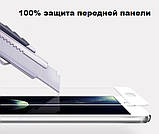 Загартоване скло рамка для Meizu M3s, повнорозмірне, колір білий, фото 3