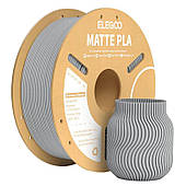 Філамент ELEGOO PLA MATTE, сланцево-сірий (slate gray), 1 кг