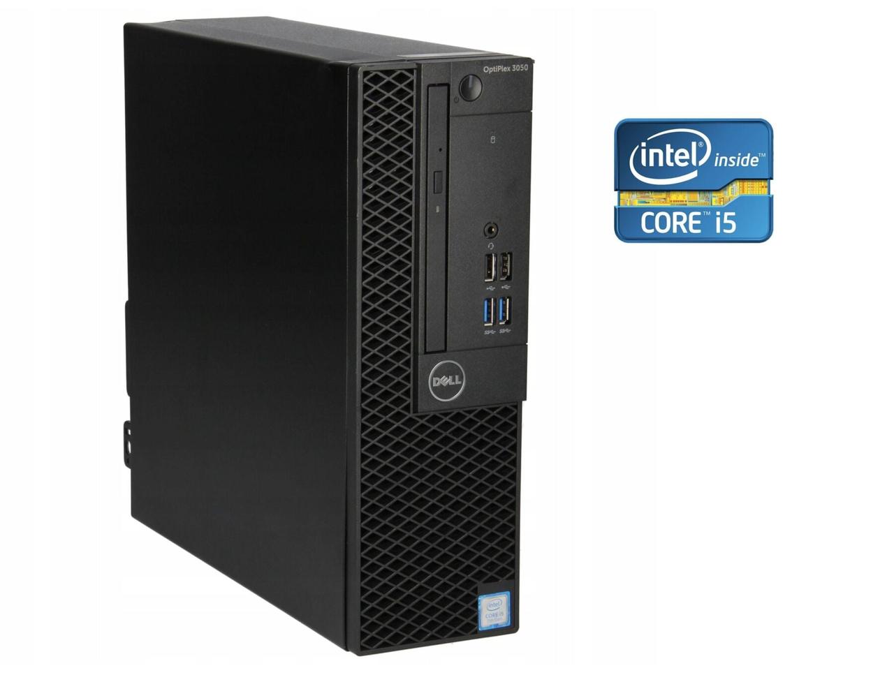 Комп'ютер Dell OptiPlex 3050 SFF/ Core i5-7400/ 16 GB RAM/ 128 GB SSD/ HD 630