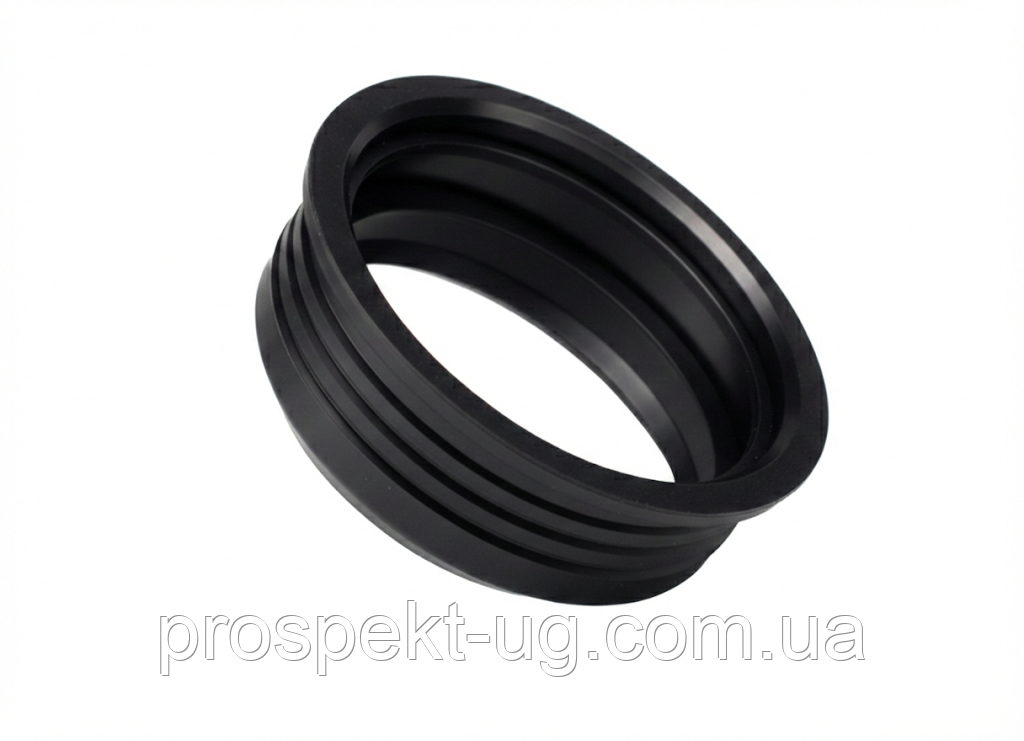 Манжета гумова перехідна 50х72 чавун/пластик ПП, фото 1