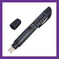 Тестер гальмухи DOT3 DOT4 у вигляді маркера, прилад для перевірки води в гальмівній рідині, міцний пластик