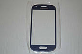 Скло дисплея (екрану) для Samsung Galaxy S III Mini i8190 (темно-синій)