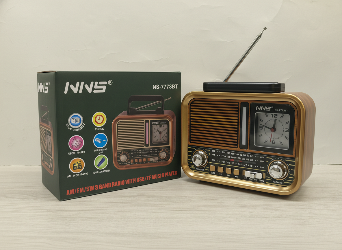 Радіоприймач Bluetooth NNS NS-7778BT 30шт 6132, фото 1