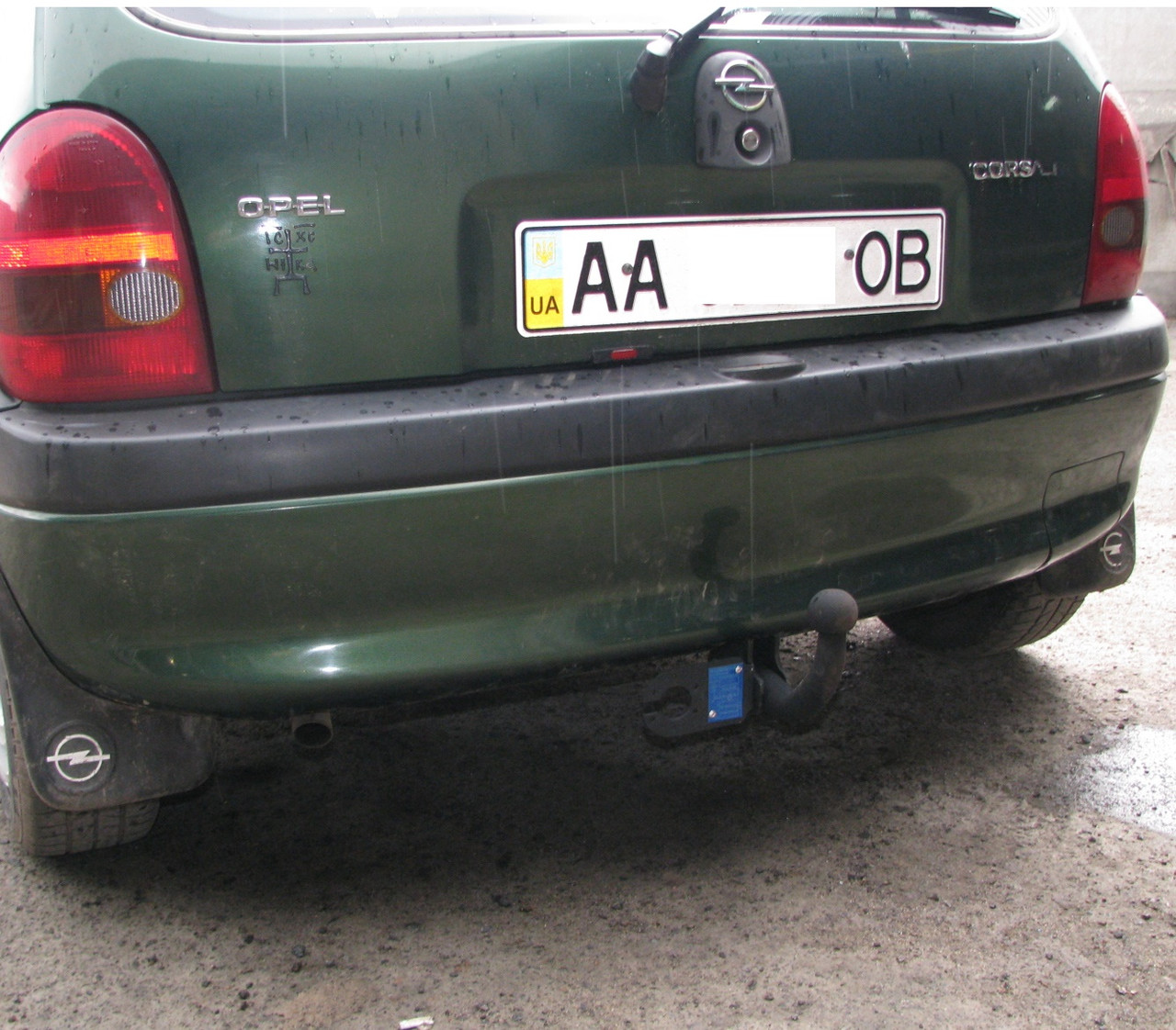 Фаркоп на Opel Corsa B (1993-2000) Опель Корса Б