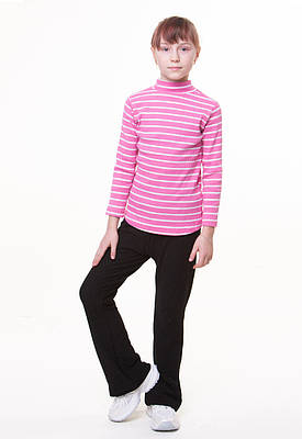 Зручні дитячі лосини чорного кольору (9-12 років)