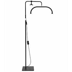 Підлогова LED-лампа MOON Gold-36K з пультом і тримачем, ЧОРНА для манікюру, вій, перманента