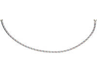 Шланг водопровідний з опліткою з нерж сталі FALA l= 1000мм, Ø= 8/12, з'єднання F-1/2" х F-3/8" 1 МПа