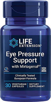Life Extension Eye Pressure Support with Mirtogenol/підтримання очного тиску 30 капсул BX187