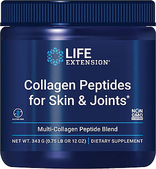 Life Extension Collagen Peptides for Skin & Joints / Пептиди колагену для шкіри та суглобів 343 г BX384