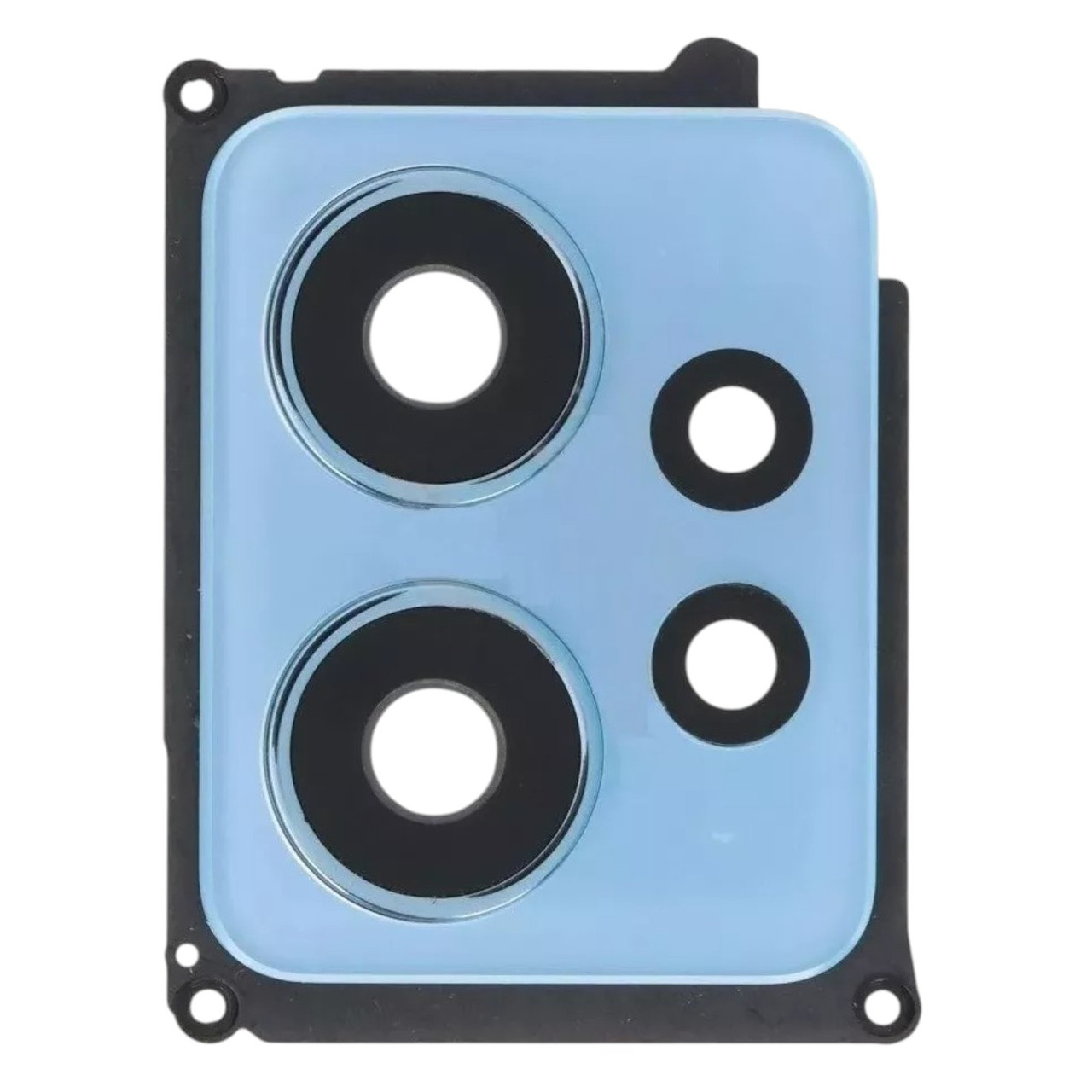 Скло камери Xiaomi Redmi Note 12 4G з рамкою blue