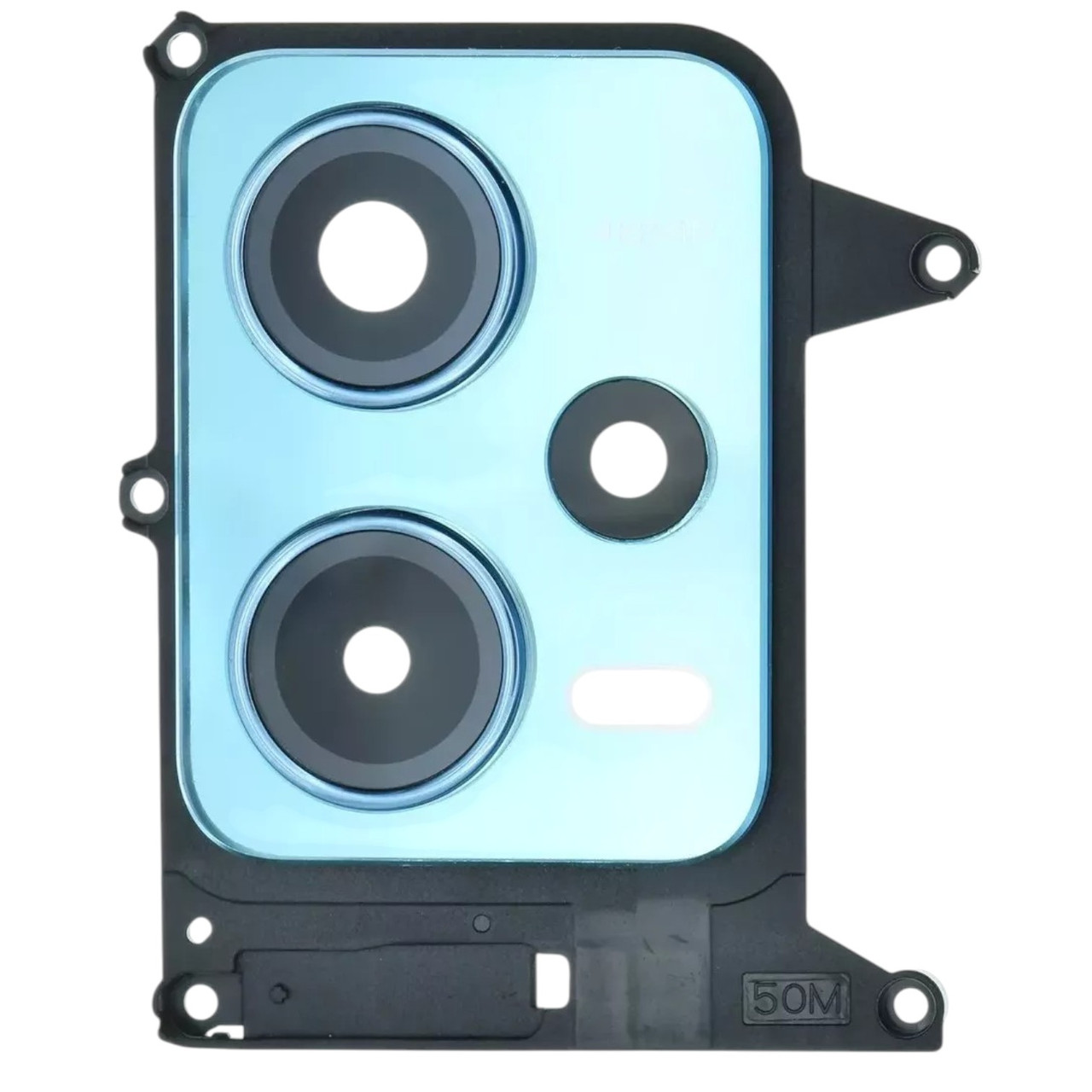 Скло камери Xiaomi Redmi Note 12 5G з рамкою blue