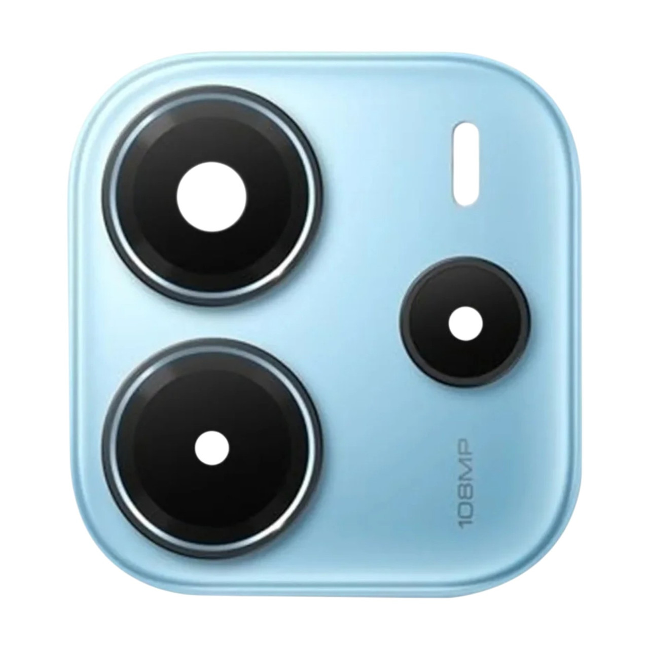 Скло камери Xiaomi Redmi Note 14 4G з рамкою blue