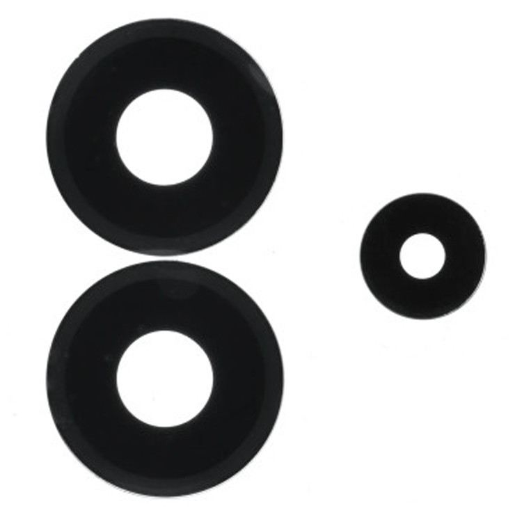 Скло камери Xiaomi Redmi Note 13 4G black (комплект 3шт)