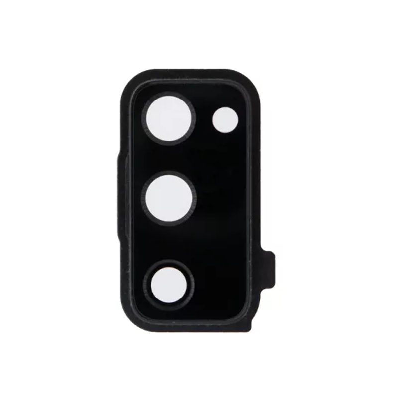 Скло камери Samsung G780 Galaxy S20 FE з рамкою black