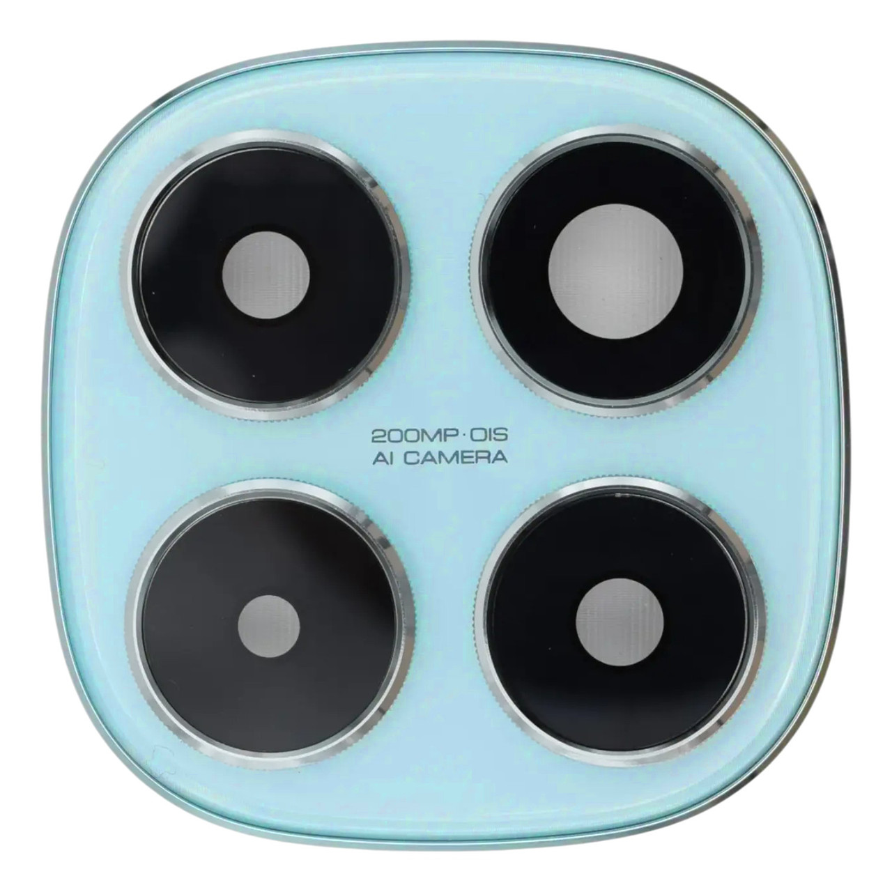 Скло камери Xiaomi Redmi Note 14 Pro 4G з рамкою blue