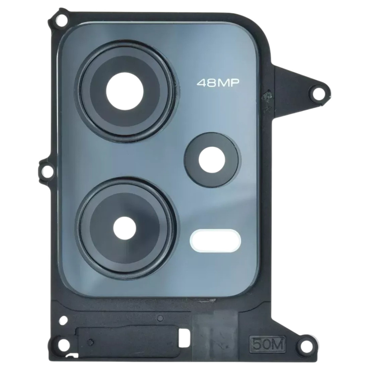 Скло камери Xiaomi Redmi Note 12 5G з рамкою black