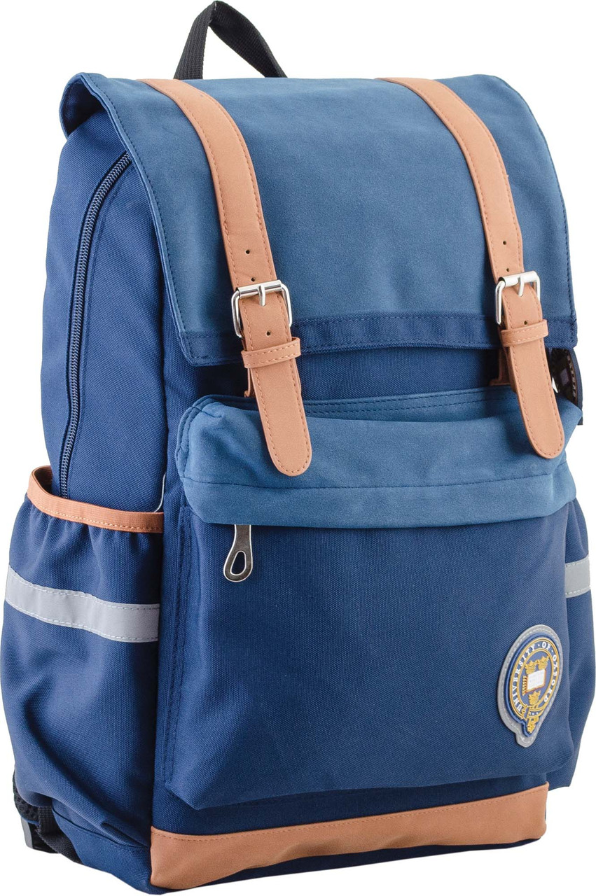 Рюкзак підлітковий ортопедичний шкільний YES синій 554000, фото 1