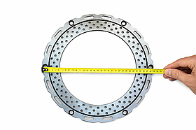 Гальмівний диск передній на Crosser MAX