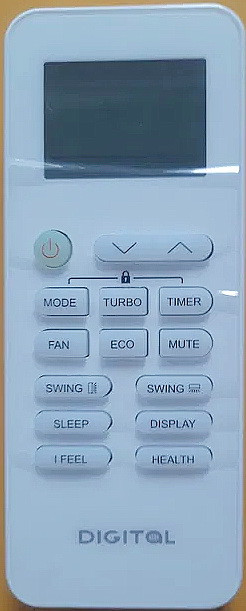 Пульт до кондиціонера DIGITAL, фото 1