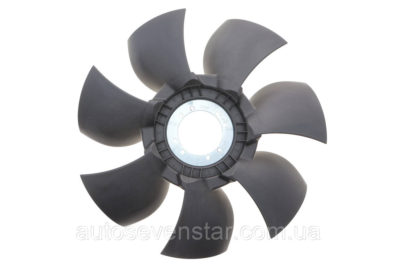 49886 - Крильчатка вентилятора Iveco Daily IV/V/VI 2.3/3.0 09- (7 лопатей), фото 1