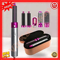 MK Стайлер Hot Air Classic Line Styler 5в1 1000 Вт для укладки волос с насадками и кейсом стайлинг при PAP10\W