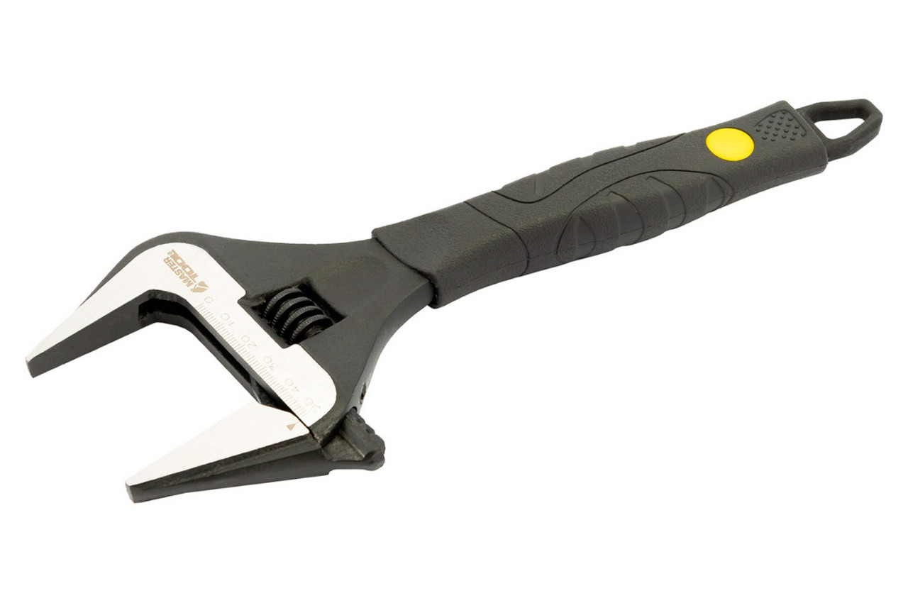 Ключ розвідний Mastertool 250 мм (0-50 мм) розширений захоплення (76-0323), фото 1