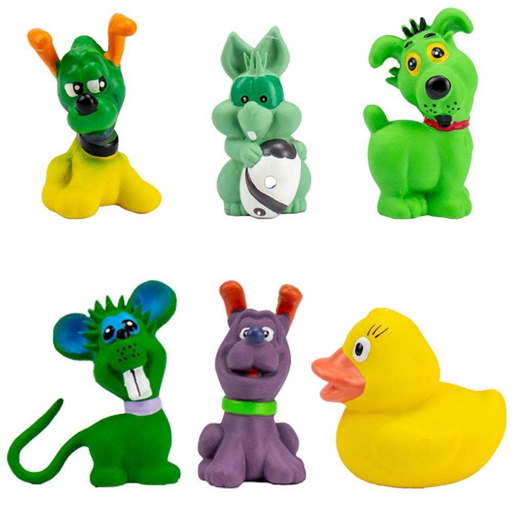 Іграшка для дрібних собак CROCI асорті в тубі, латекс, 9-10 см, фото 1