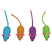 Іграшка для котів CROCI JAR Миша кольорова, нейлон, 5 см