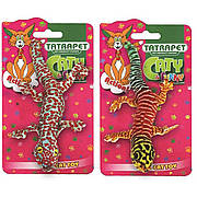 Іграшка для котів TETRAPET Caty funny, плюшева ящірка, 16 см