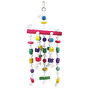 Іграшка для птахів TETRAPET Dodo, підвіска кольорова, 43 см