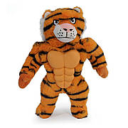 Іграшка для собак CAMON тигр плюшевий з поліестеру та TPR з пищалкою, 30 см