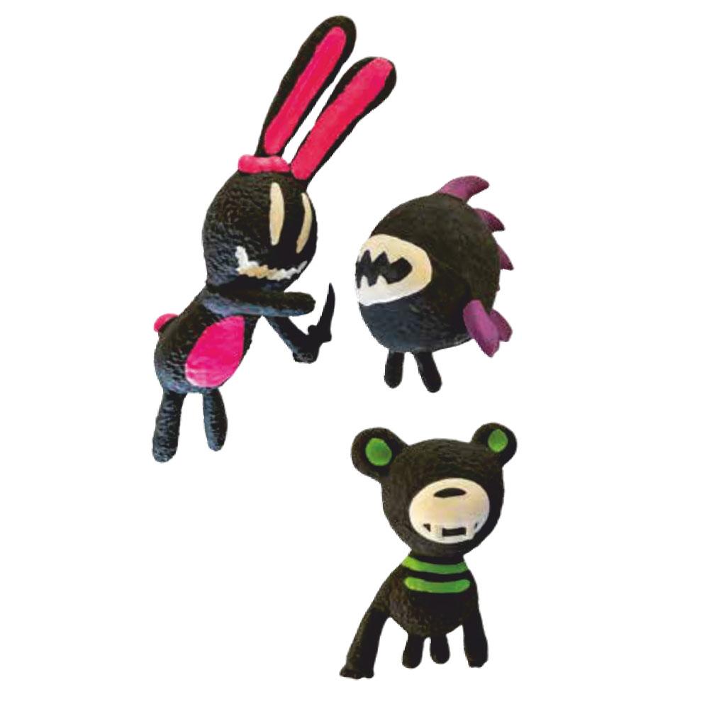 Іграшка для собак CROCI Horror, казкові тварини страшилки, латекс, пищалка, в асортім., 10-15 см, фото 1