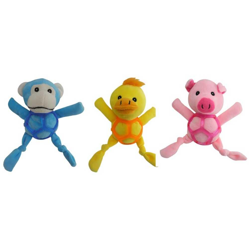 Іграшка для собак CROCI Анімал-бол, плюш / силікон, асорт., фото 1