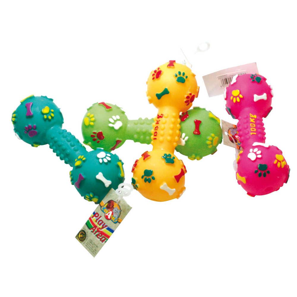 Іграшка для собак CROCI Гантеля вінілова, 14,5 см, фото 1