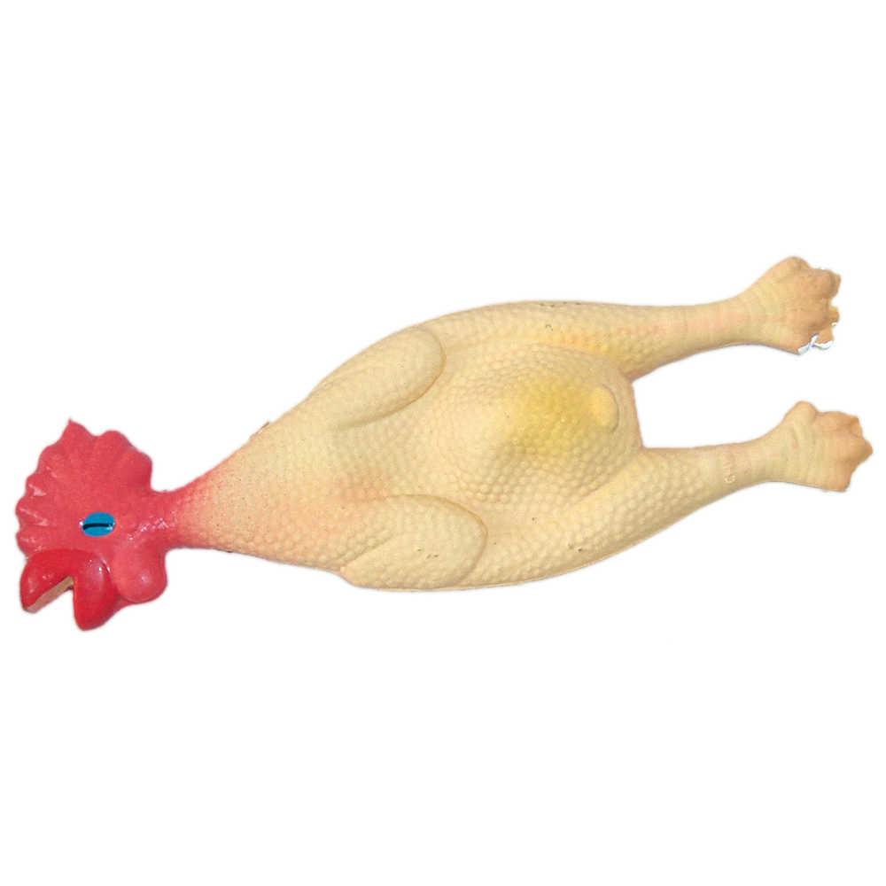 Іграшка для собак CROCI Курка, латекс, пищалка, 45 см, фото 1