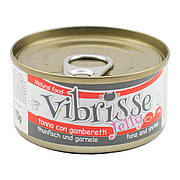 Конс. для котів CROCI VIBRISSE JELLY, тунець/креветки в желе, 70 г