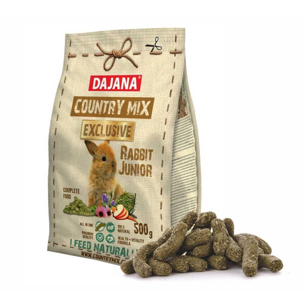 Корм "Country mix EXCLUSIVE"  Junior для декоративних кроликів  500г., фото 1