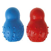 Іграшка для собак TETRAPET Dental Gum, матрьошка гумова, пищалка, 9,5 см