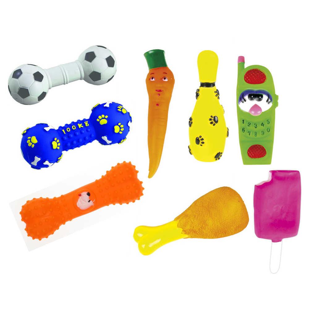 Іграшка для собак TETRAPET Toys Fun, вінілові іграшки (різні фігурки), 14-16,5 см, фото 1