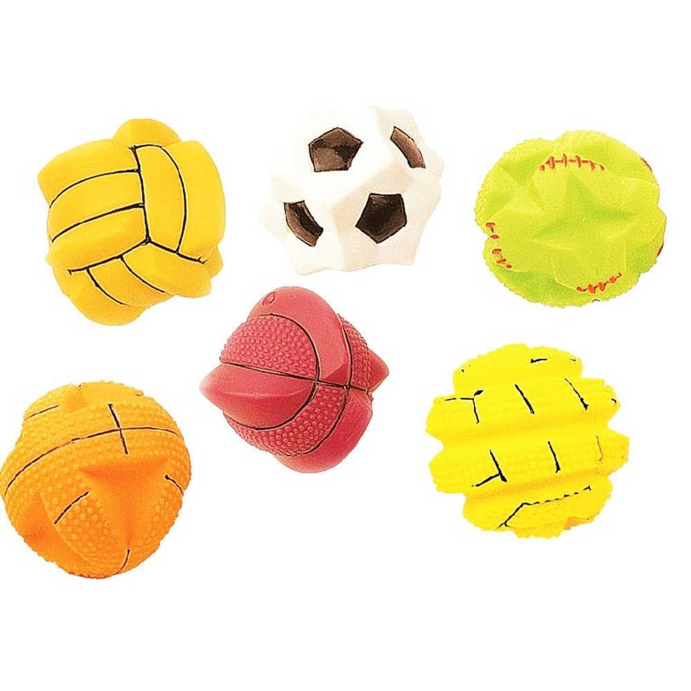 Іграшка для собак TETRAPET Toys Fun, вініловий м'ячик з випуклостями, 7,5 см, фото 1