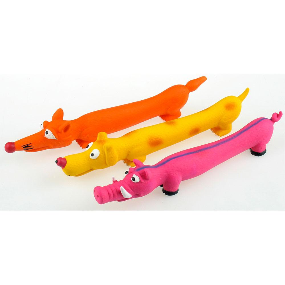 Іграшка для собак TETRAPET Toys Fun, латексні лісові звірі, 25 см, фото 1