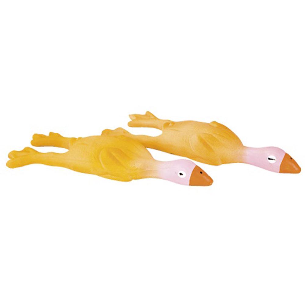 Іграшка для собак TETRAPET Toys Fun, латексна Качка, 21 см, фото 1