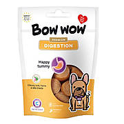 Ласощі  для собак "Bow wow" 60гр, Digestion снеки,для покращення травлення